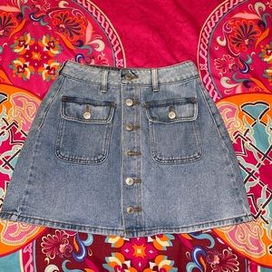 Denim skirt from PacSun. Size 24.